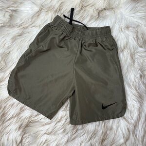 Nike Kids Dark Green Shorts